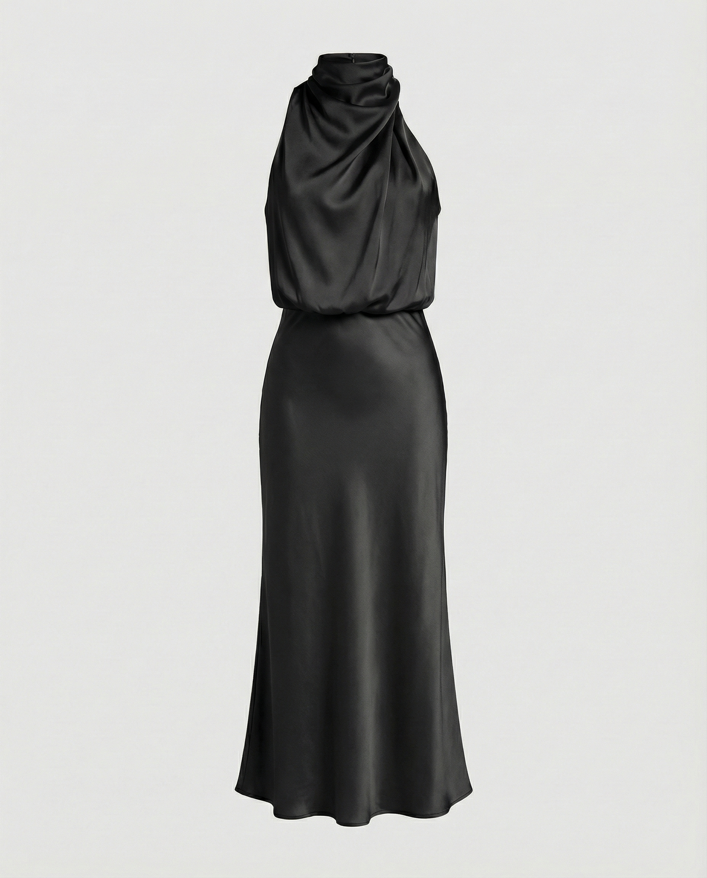 Eveloria Damen Abendkleid Lang Glänzend Elegant