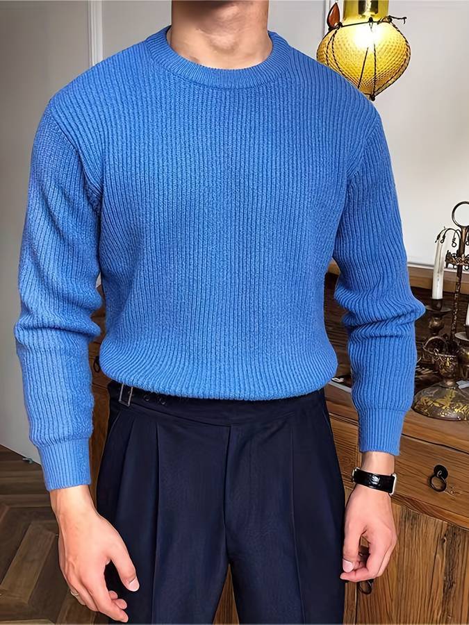 Eveloria Herren Pullover Warm Bequem