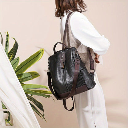 Eveloria Damen Rucksack Veganer Anti-Diebstahl Stadt-Backpack