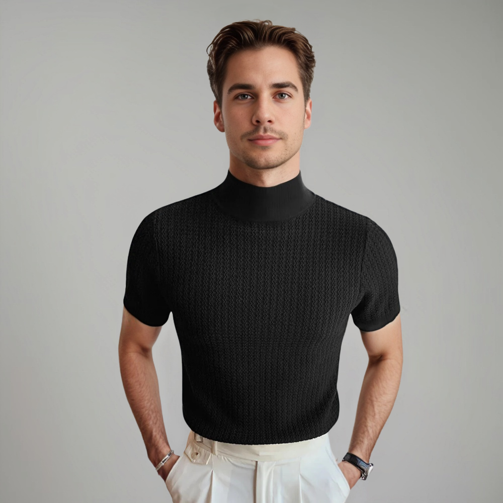 Paolo Herren Kurzarmshirt Slim Fit