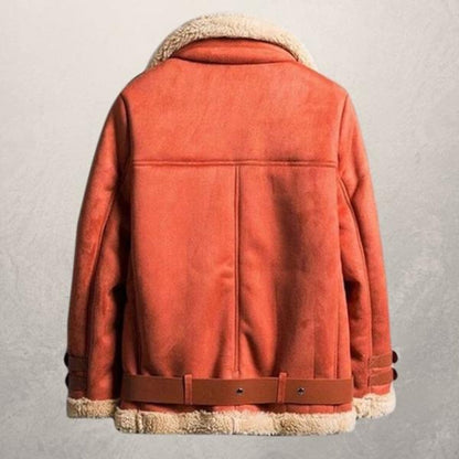 Eveloria Damen Bikerjacke Wildlederimitat