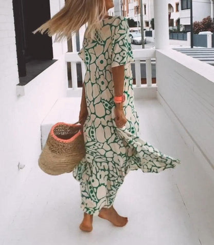 Eveloria Damen Maxikleid Sommerdesign