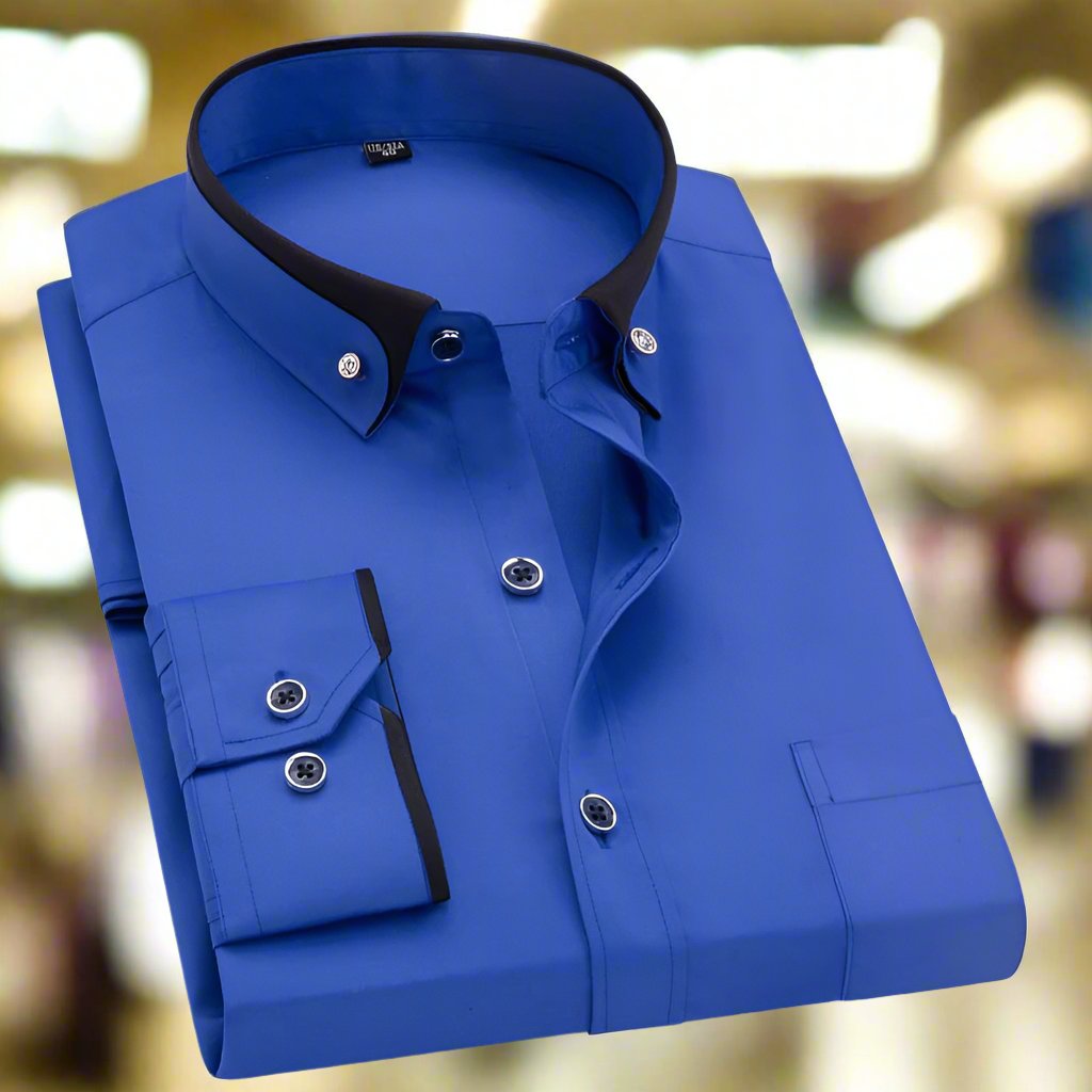 Herren Business Hemd Langärmelig