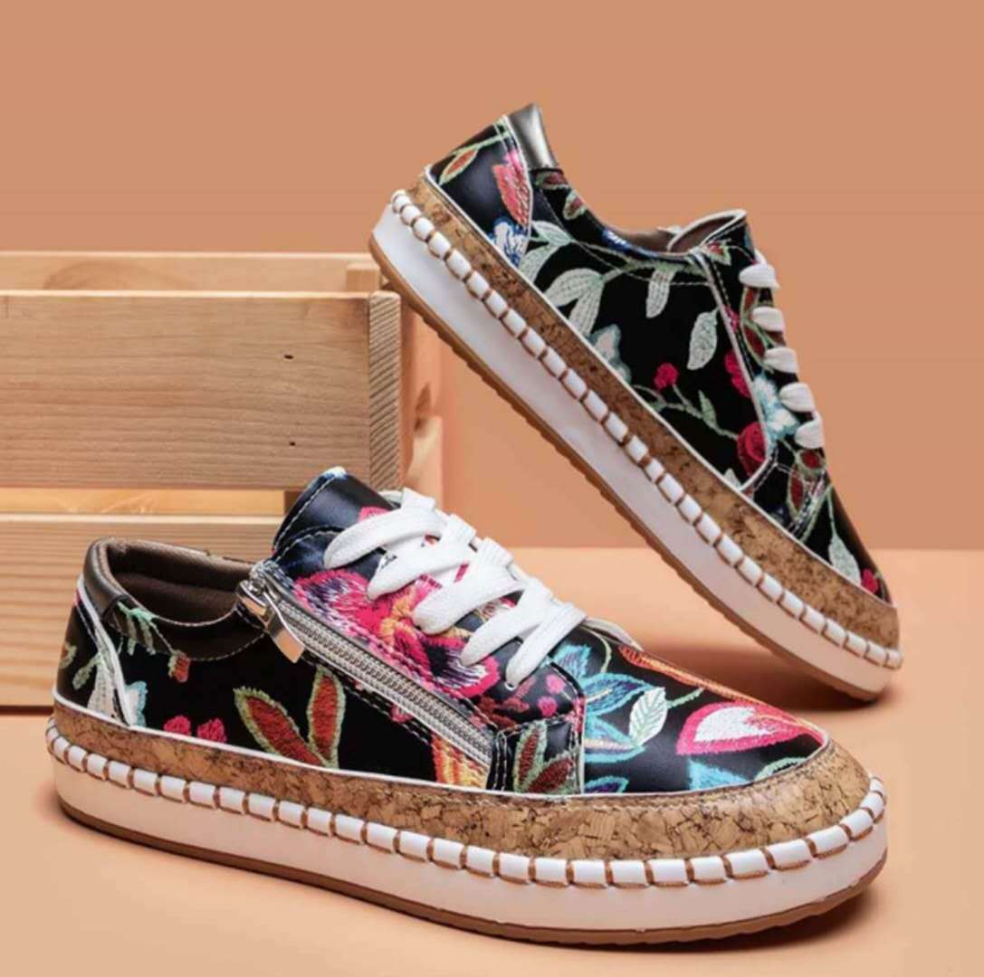 Eveloria Damen Schuhe Vulkanisiert Komfort