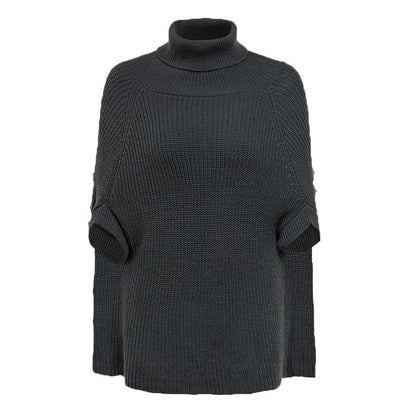Damen Rollkragenpullover Kuschelfleece Eveloria