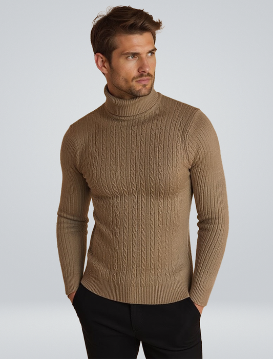 Conrad Herren Strickpullover Arktisch Wollig Grau - Norvielle