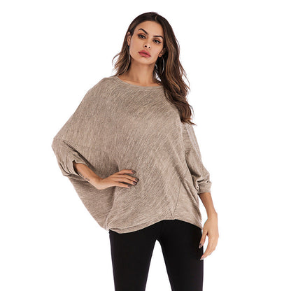 Damen Oversized Pullover Lässiger Schnitt Eveloria - Eveloria