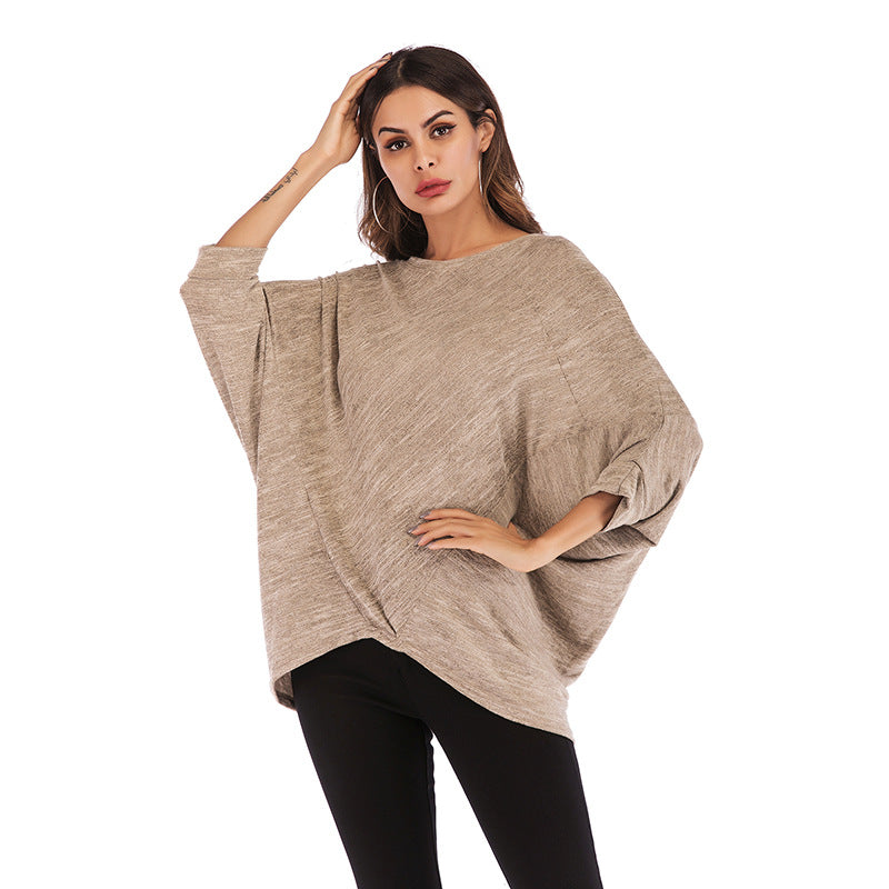 Damen Oversized Pullover Lässiger Schnitt Eveloria