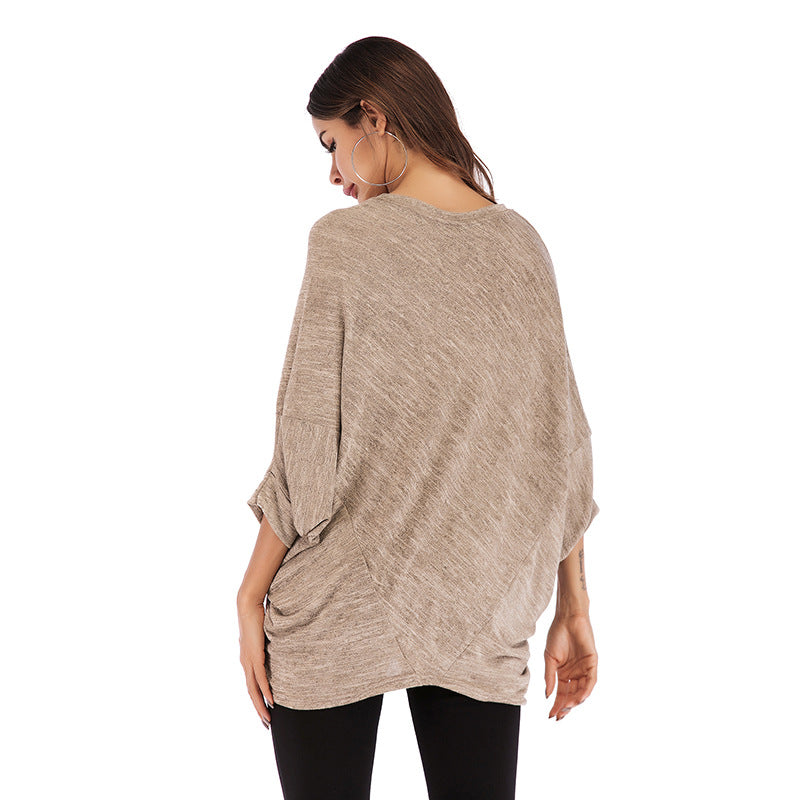 Damen Oversized Pullover Lässiger Schnitt Eveloria
