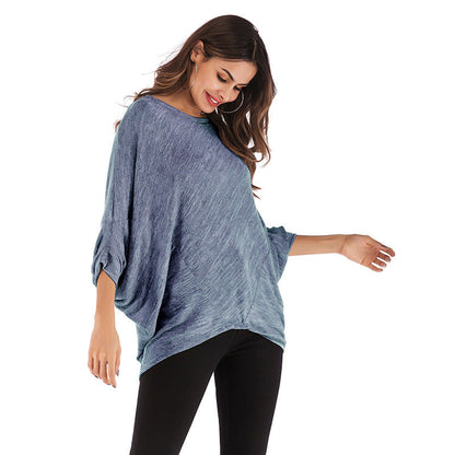 Damen Oversized Pullover Lässiger Schnitt Eveloria