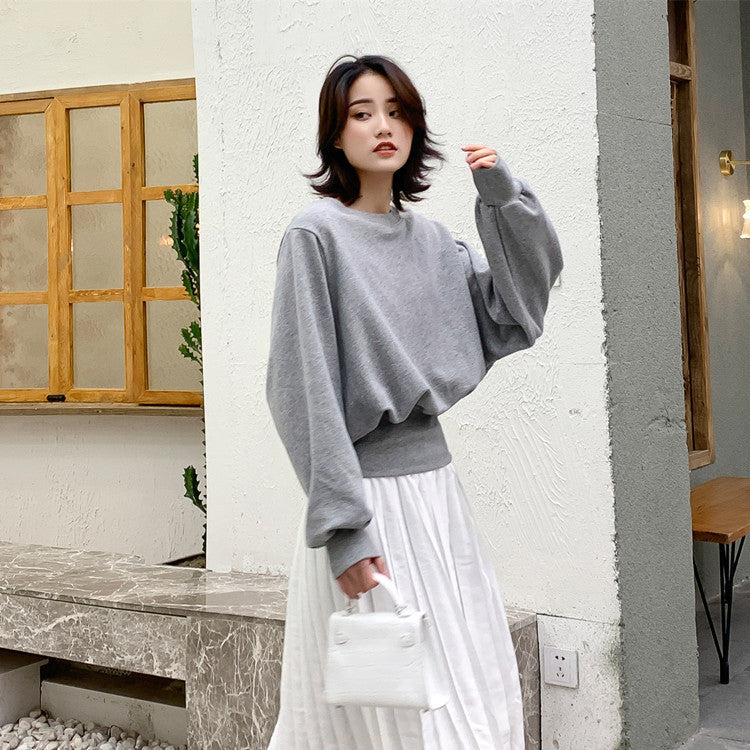 Damen Oversized Pullover Ballonärmel Eveloria - Eveloria