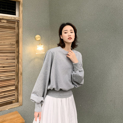 Damen Oversized Pullover Ballonärmel Eveloria