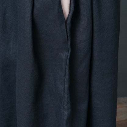Damen Maxikleid V-Ausschnitt Lockerer Stil