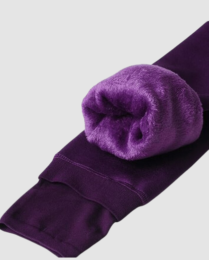 Damen Warme Winterleggings Eveloria