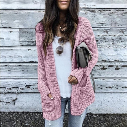 Damen Grobstrick Cardigan Eveloria