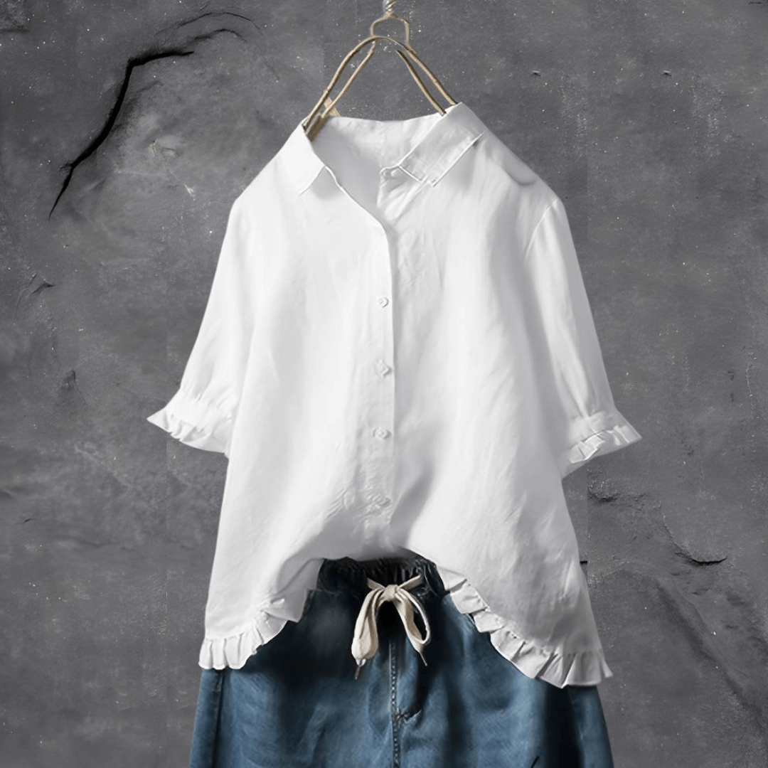 Eveloria Damen Elegantes Blusenhemd