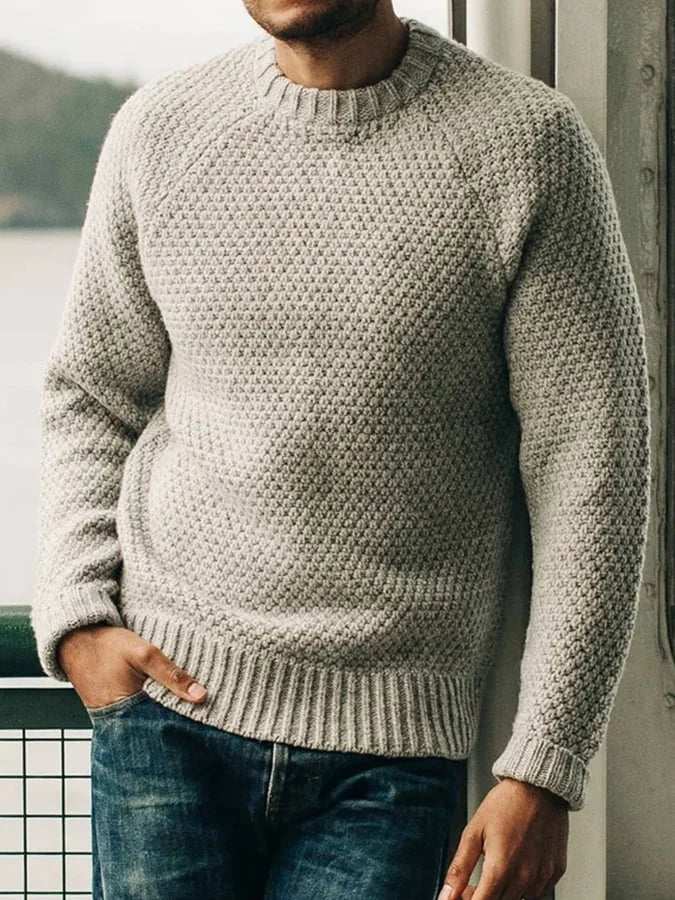 Eveloria Herren Pullover Klassisch Baumwolle - Eveloria
