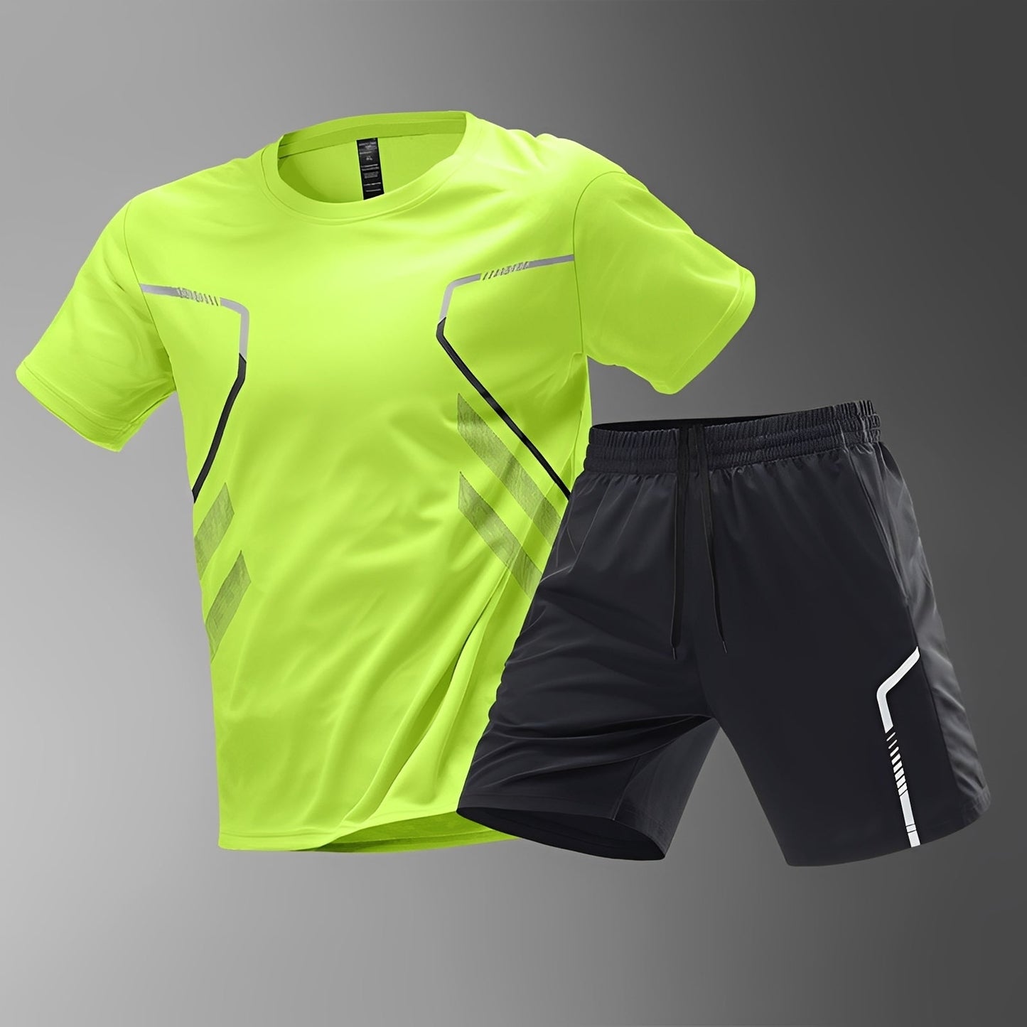 Herren Sportset Leicht Schnelltrocknend Trainingsanzug - Eveloria