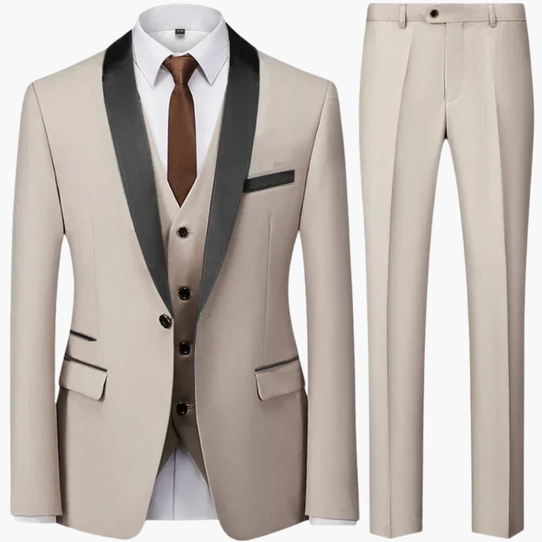 Herren Anzug Elegant Formell Komplett