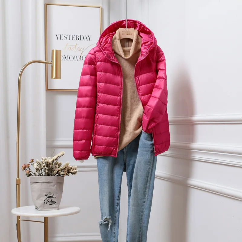 Gudrun Damen Winterjacke Kapuze Reißverschluss