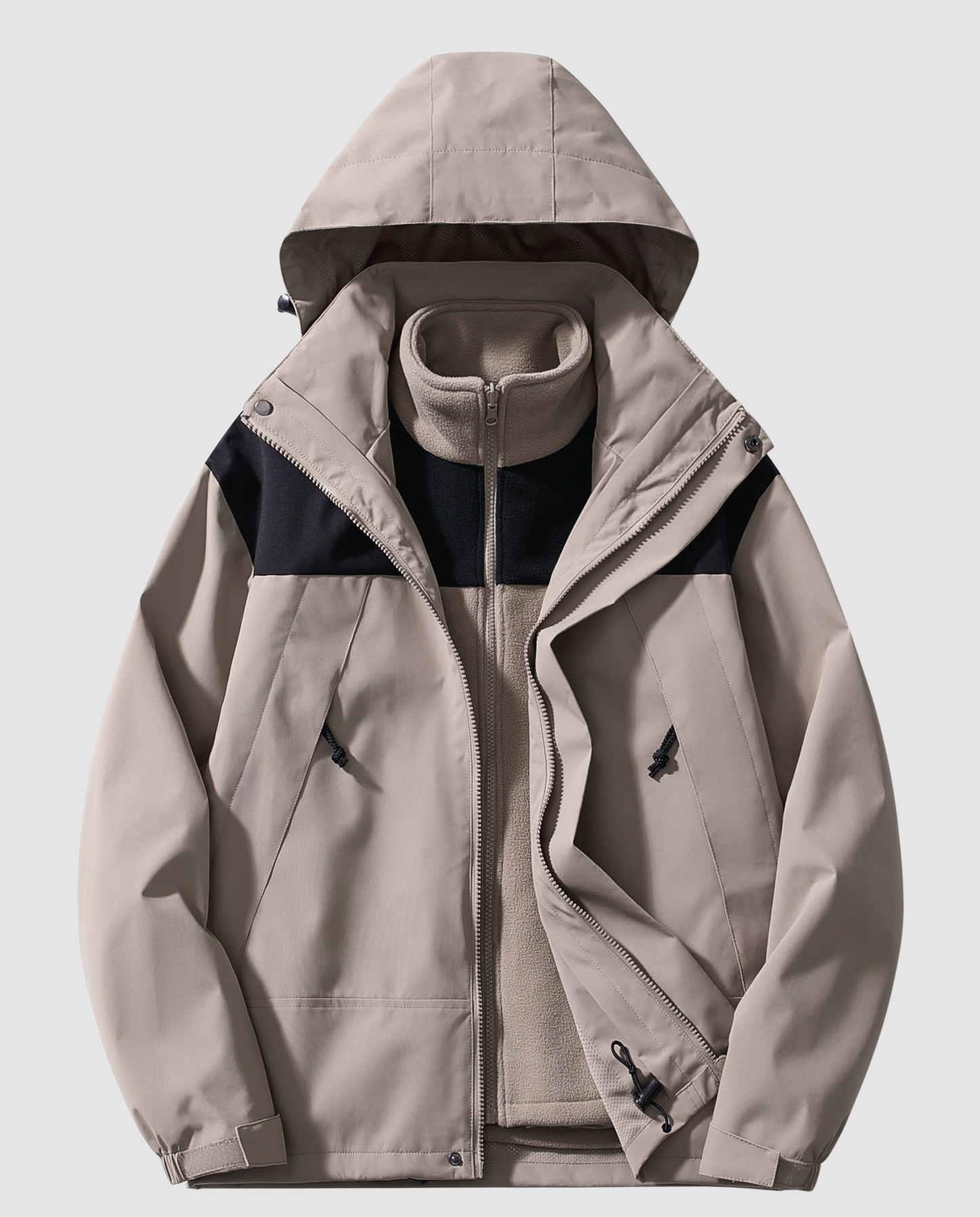 Damen Winterjacke Fleece Warm Eveloria