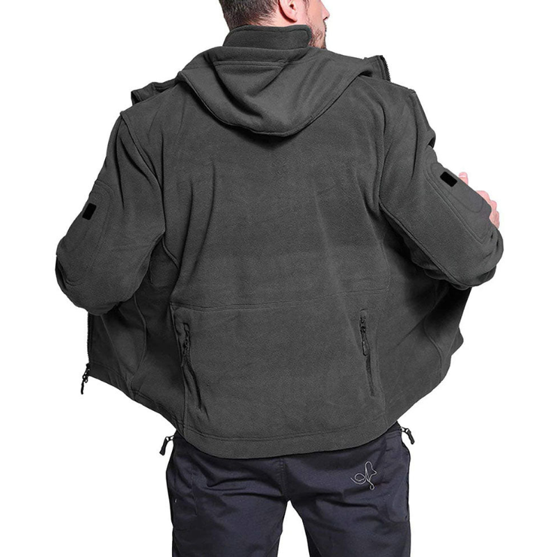 Eveloria Damen Fleecejacke Winddicht Outdoor