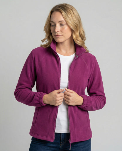 Damen Fleecejacke Stehkragen - Eveloria