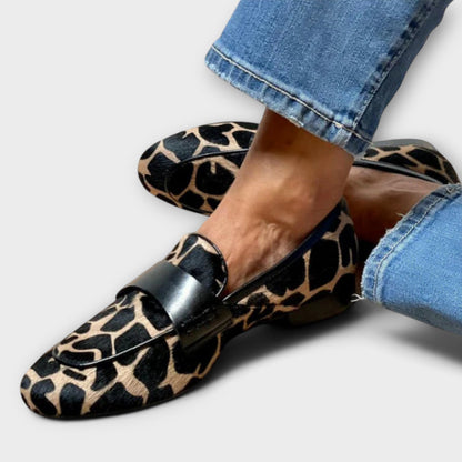 Damen Mokassins Elegantes Musterdesign