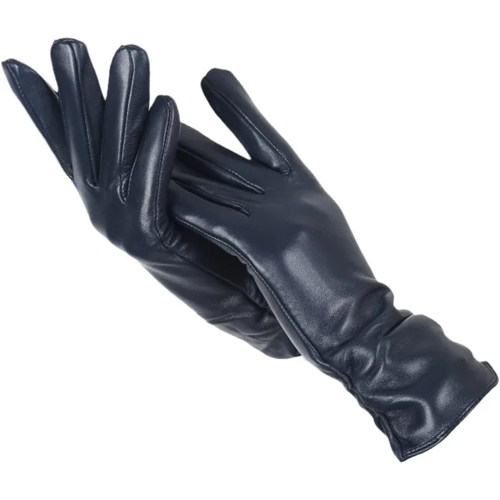 Damen Lederhandschuhe Weiche Wollfütterung