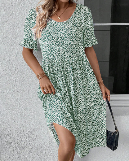 Eveloria Damenkleid Florales Muster