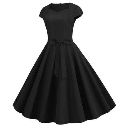 Damen Ballkleid Eleganter Rock Tailliert Eveloria