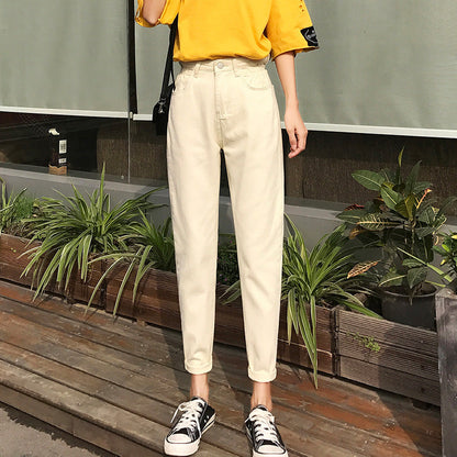 Damen Hochtaillierte Chinohose Eveloria