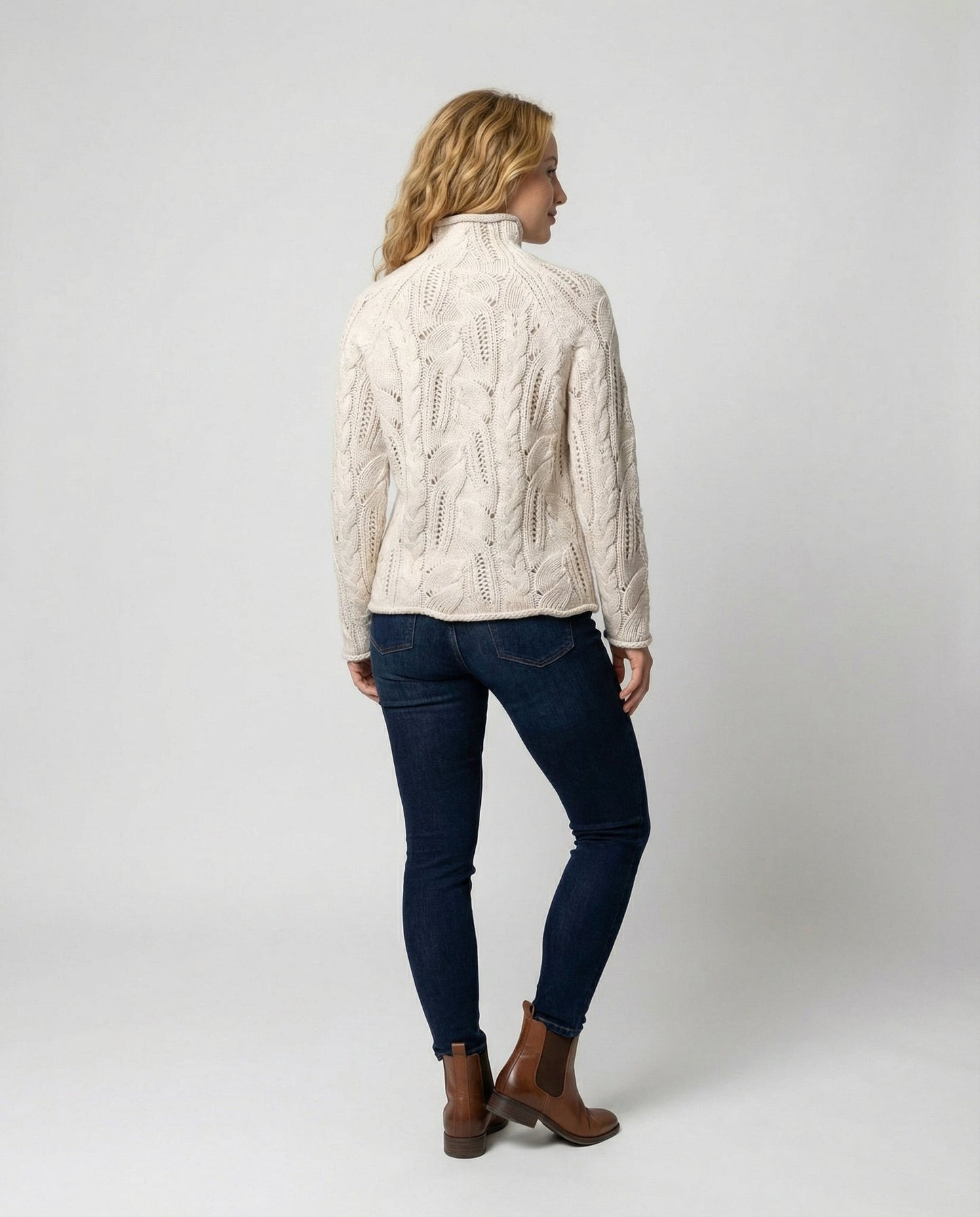 Damen Kaschmirpullover Weich