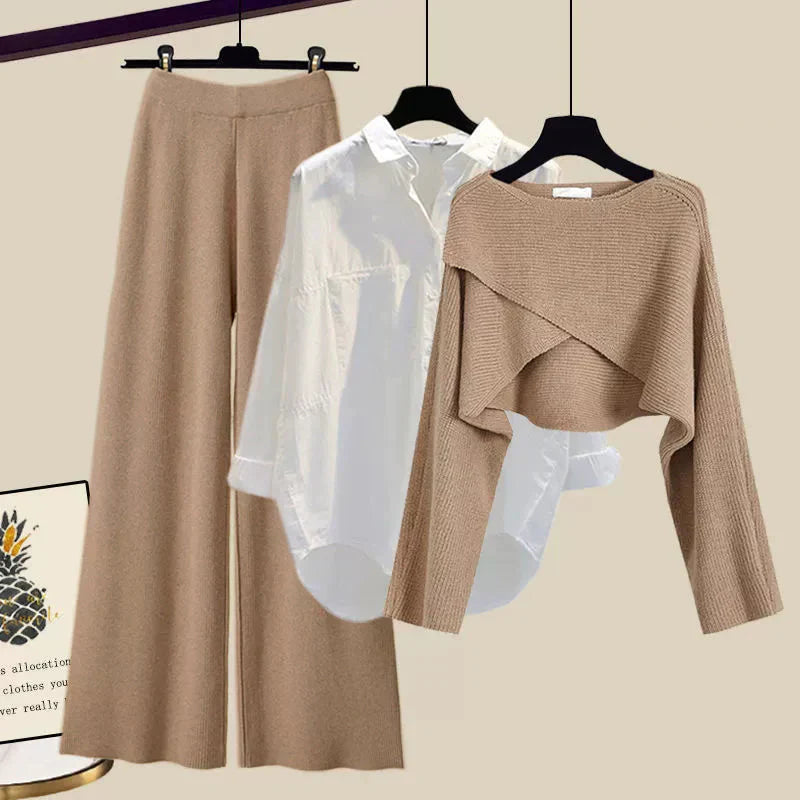 Damen Stilvolles Dreiteiliges Set - Eveloria