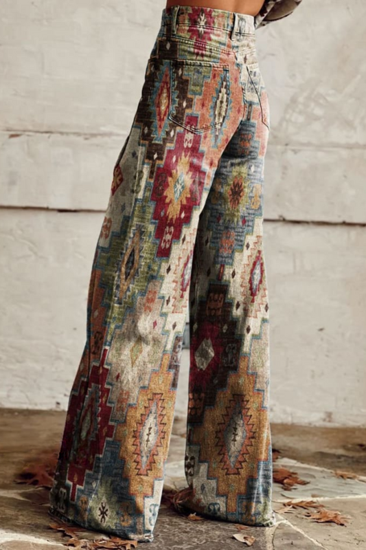 Damen Jeans Boho-Stil Frauen - Eveloria