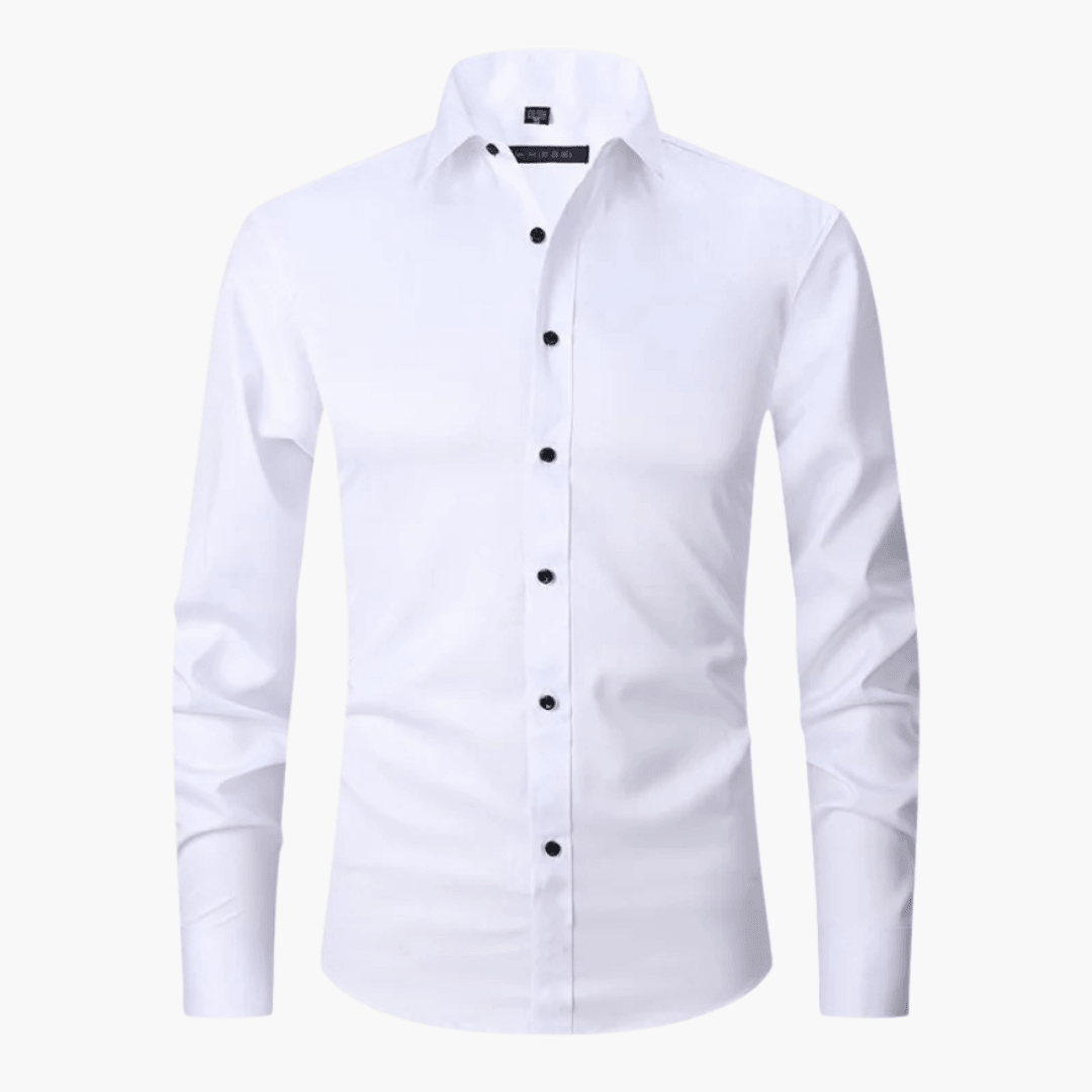 Herren Slimfit Langarmhemd