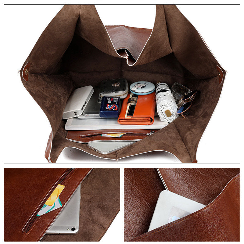 Damen Großhandtasche Leder