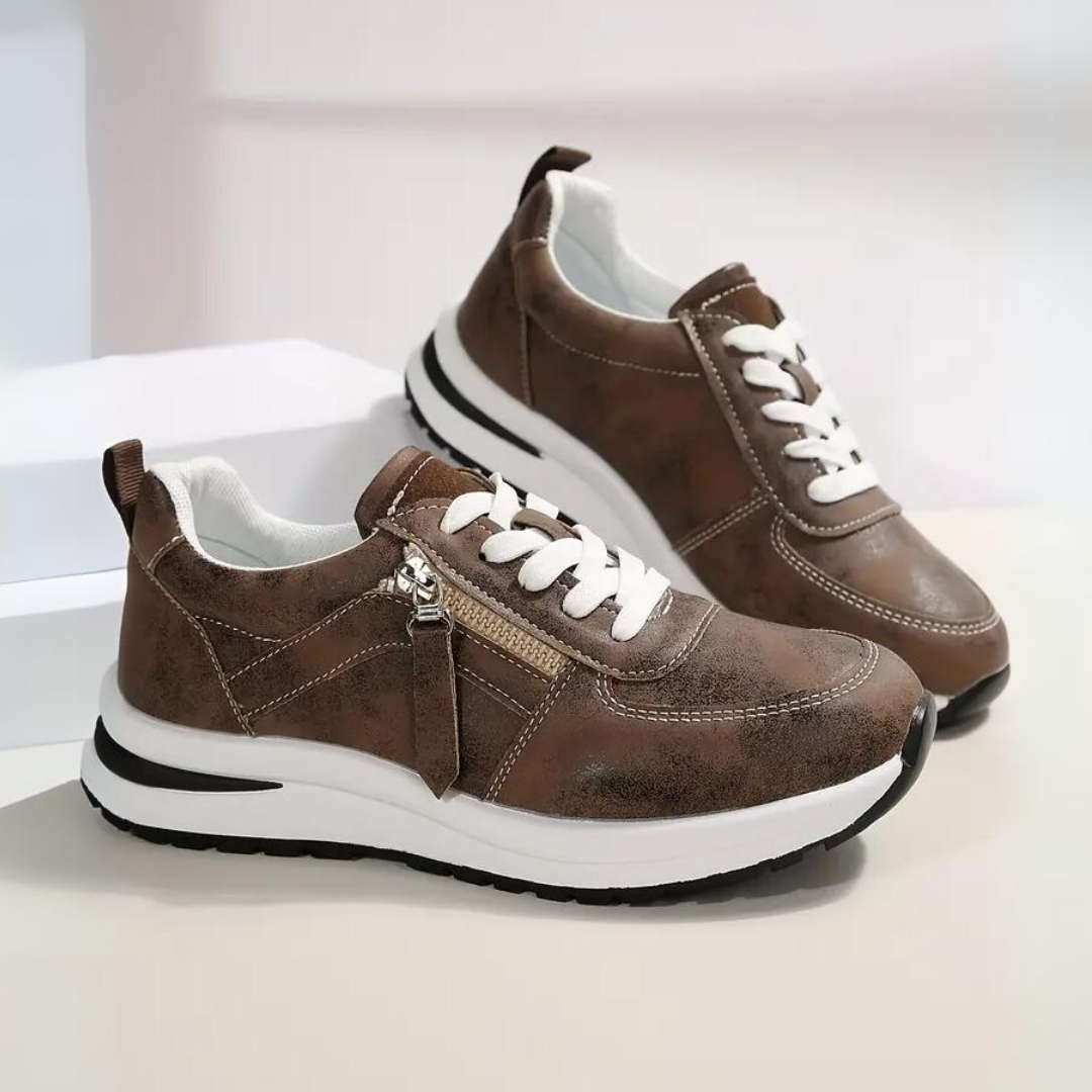 Eveloria Damen Orthopädische Sneaker Komfortschuhe