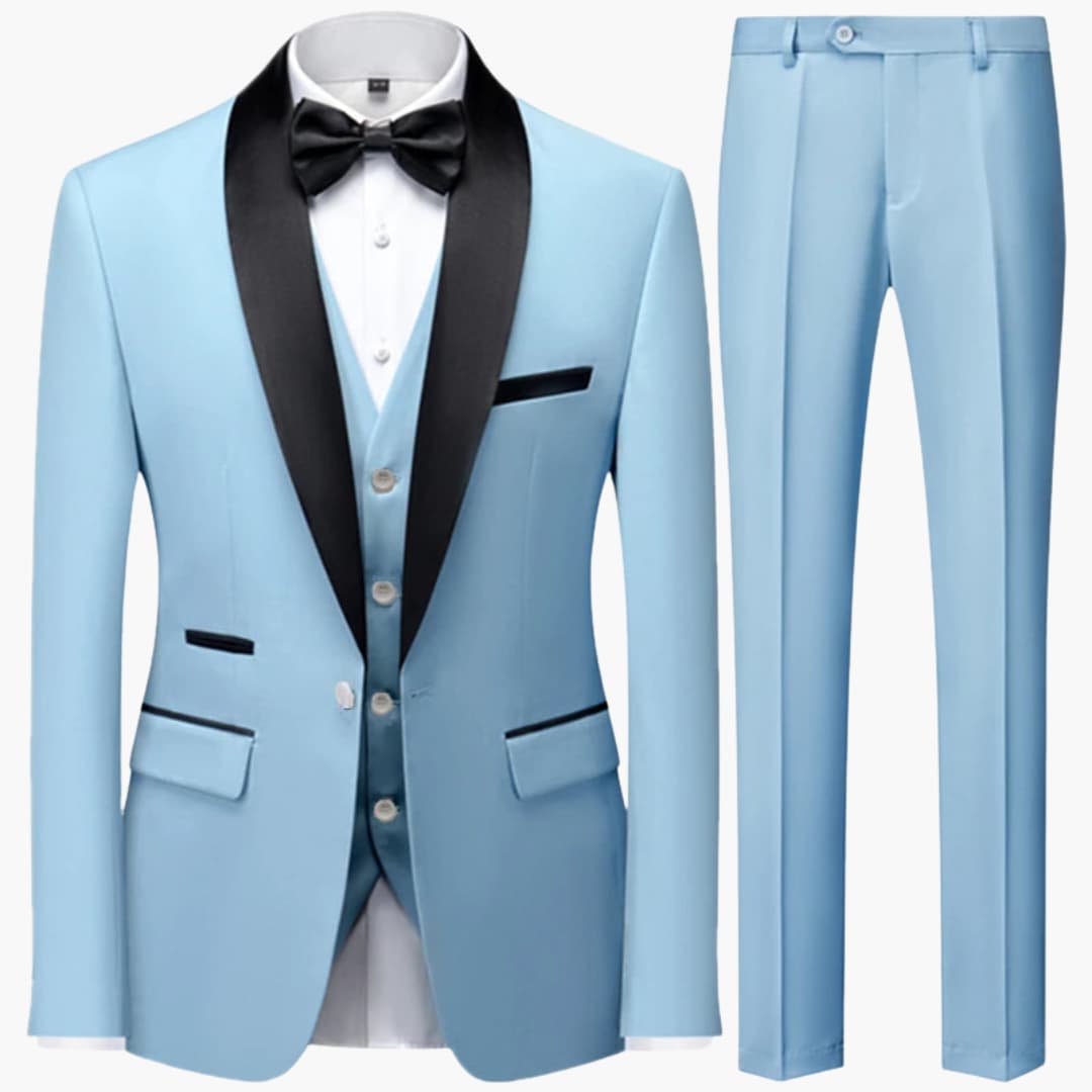 Herren Anzug Elegant Formell Komplett