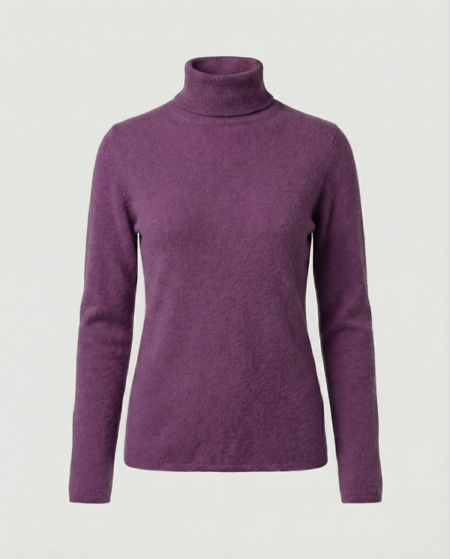 Eveloria Damen Rollkragenpullover Weich Warm Beige