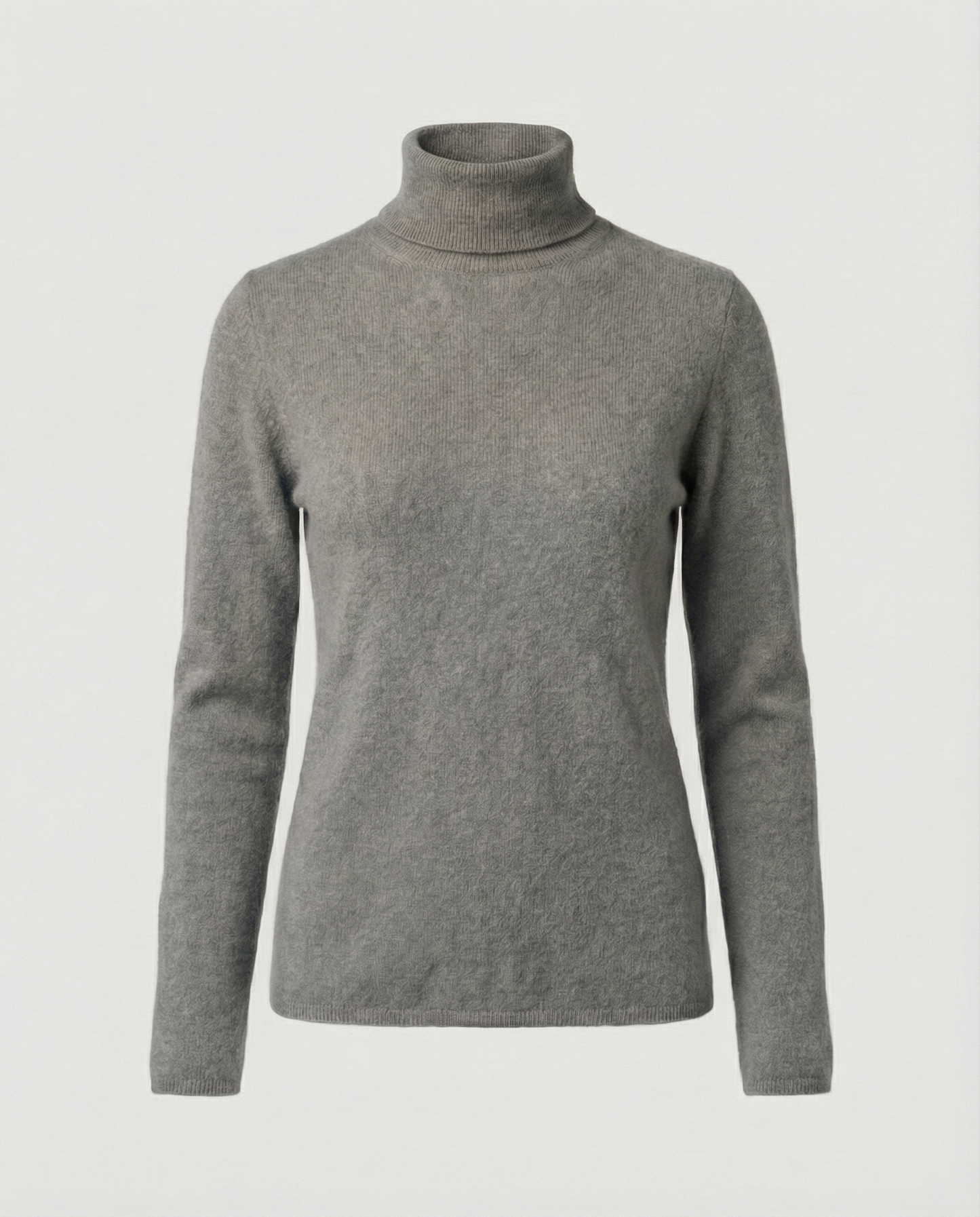 Eveloria Damen Rollkragenpullover Weich Warm Beige