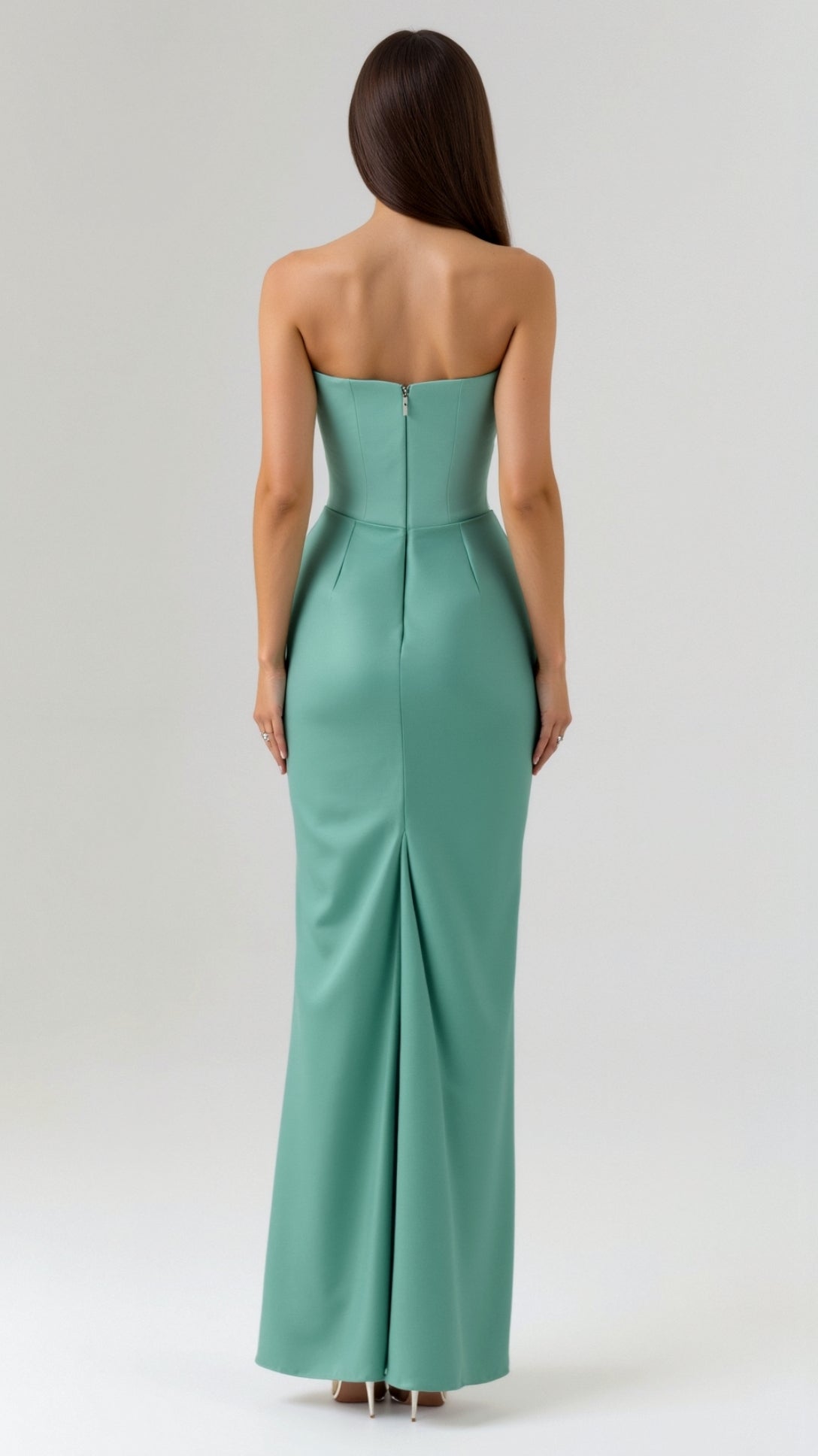 Damen Säulen Maxi Kleid Hochzeitsgäste