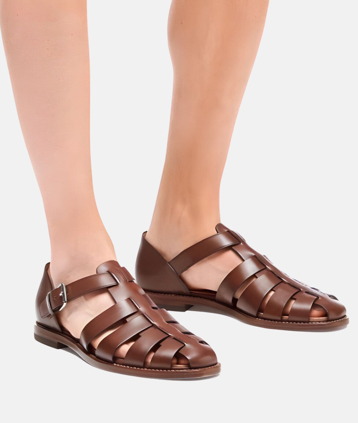 Damen Sandalen Riemen Eleganter Schnitt