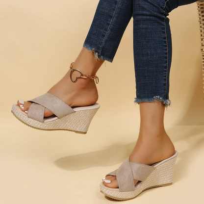 Damen Orthopädische Keilsandalen - Eveloria