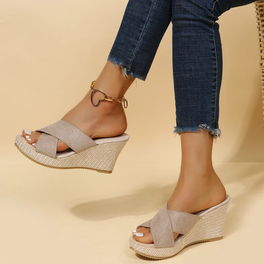 Damen Orthopädische Keilsandalen - Eveloria