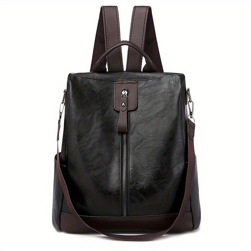 Eveloria Damen Rucksack Veganer Anti-Diebstahl Stadt-Backpack