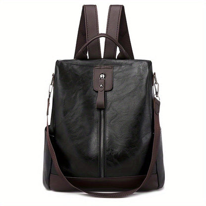 Eveloria Damen Rucksack Veganer Anti-Diebstahl Stadt-Backpack
