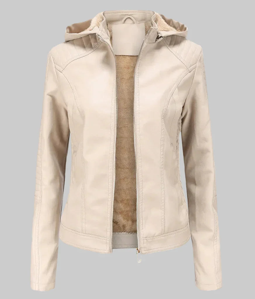 Damen Übergangsjacke Teddyfutter