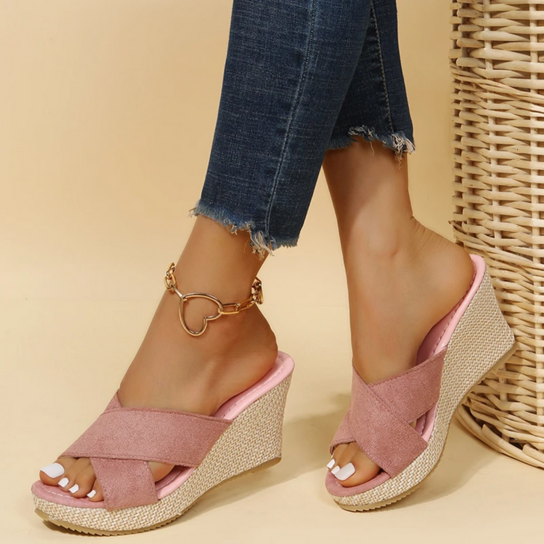 Damen Orthopädische Keilsandalen