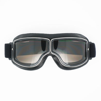 Herren Motorradbrille Polarisiert Vintage-Design